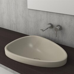 Bocchi Etna Tezgah Üstü Lavabo 58 cm Mat Kaşmir 1112-011-0125 - 2