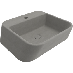 Bocchi Firenze Çanak Lavabo 50 cm Mat Beton - 1