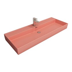 Bocchi Milano Etajerli Lavabo 120 cm Mat Somon 1394-032-0126 - 1