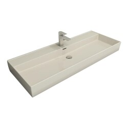 Bocchi Milano Etajerli Lavabo 120 cm Parlak Bisküvi 1394-014-0126 - 1