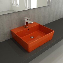 Bocchi Milano Lavabo 50 cm Parlak Turuncu 1216-012-0126 - 2