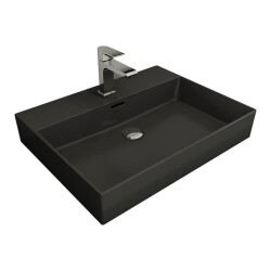 Bocchi Milano Lavabo 60 Cm Mat Antrasit 1376-020-0126 - 1