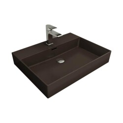 Bocchi Milano Lavabo 60 Cm Mat Kahverengi 1376-025-0126 - 1