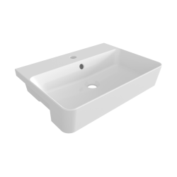 Bocchi Milano Yarım Tezgah Lavabo 56 cm - 1