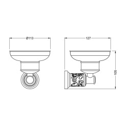 Bocchi Orient Sabunluk Krom 3002 0002 - 1