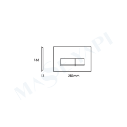 Bocchi Scala Asma Klozet -Mat Gri Set ( Kapak Dahil ) + Gömme Rezervuar Seti - 5