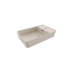 Bocchi Slim Line Dikdörtgen Lavabo 60x38 cm Mat Yasemin - 1