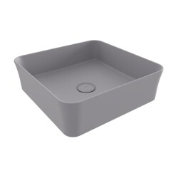 Bocchi Sottile Slim Line Çanak Lavabo 38 Cm Mat Gri 1477-006-0125 - 1