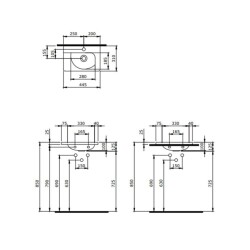 Bocchi Taormina Arch Lavabo 45 cm Mat Yeşil 1015-027-0126 - 2