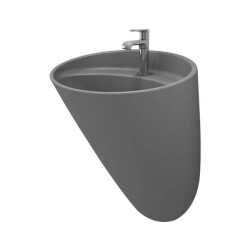 Bocchi Venezia Asma Monoblok Lavabo Mat Gri 1083-006-0126 - 1