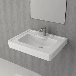 Bocchi Verona Lavabo 71 cm Mat Beyaz 1040-002-0126 - 2