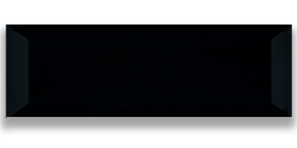 Art Mosaic Metro 10x40 / 4”x16” Black Glossy Duvar Karosu