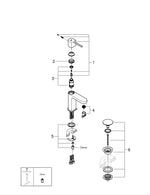 Grohe G R O H E  Plus Tek Kumandalı Lavabo Bataryası  S- Boyut - 33163003