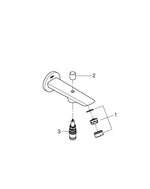 Grohe Bau Cosmopolitan Yön Değiştiricili Çıkış Ucu - 13425001