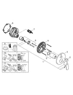 Grohe Eurocosmo Tek Kumandalı 3 Yönlü Banyo Bataryası - 24226000
