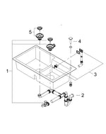 Grohe K500Kompozit Eviye - 31649AP0