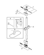 Grohe Tempesta Duş Sürgüsü, 600 Mm - 27523001