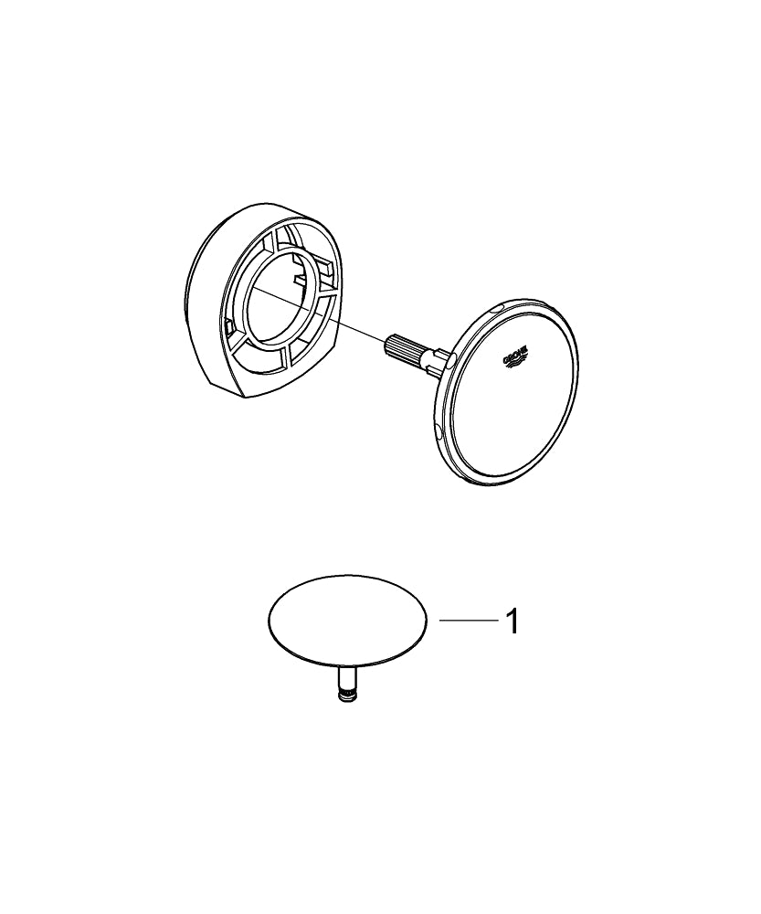 Grohe Talentofill Talentofill Küvet Tropleni - 19952000