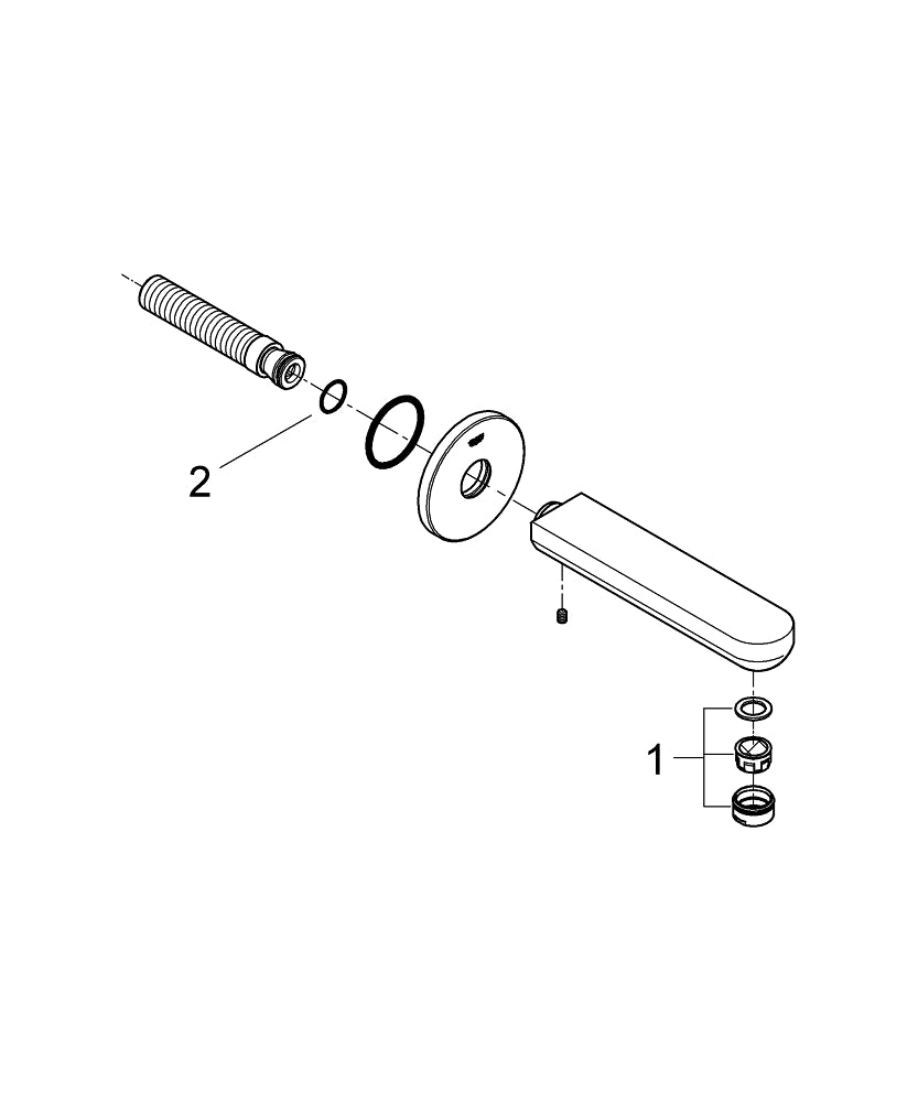 Grohe Eurocosmo Çıkış Ucu - 13261000