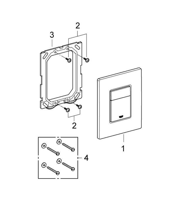 Grohe Skate  Cosmopolitan Kumanda Paneli - 38732GN0