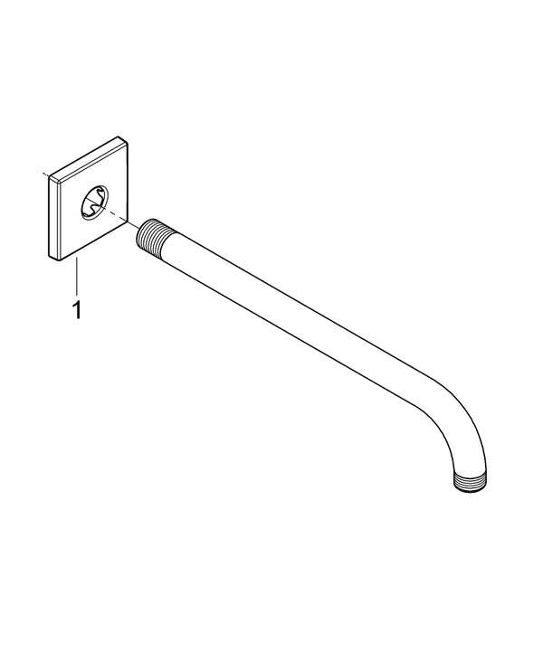 Grohe Rainshower Duş Başlığı Kolu 286 Mm - 27488000