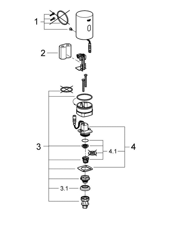 Grohe Tectron Retro-Fit Ünite ½″ - 37427000