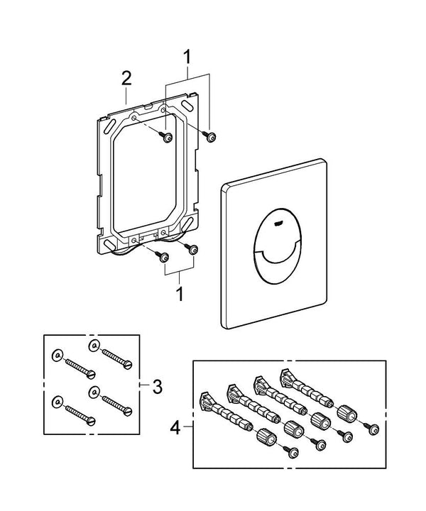 Grohe Skate  Air Kumanda Paneli - 38505000