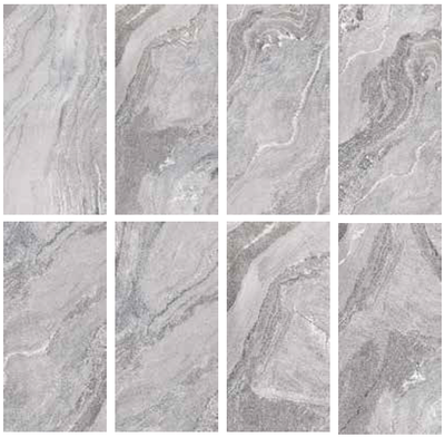 Art Mosaic Sand Grey Stone 30x60 / 12”x24” Granüllü Flat Matt Havuz Porseleni