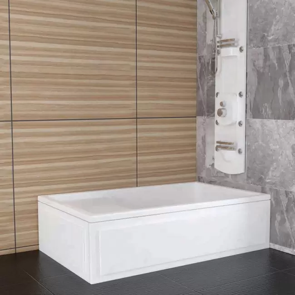 160x70x44 Mini Düz Oturmalı Küvet