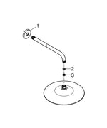 Grohe Euphoria 260 Tepe Duşu Seti 380 Mm, 3 Akışlı - 26459000