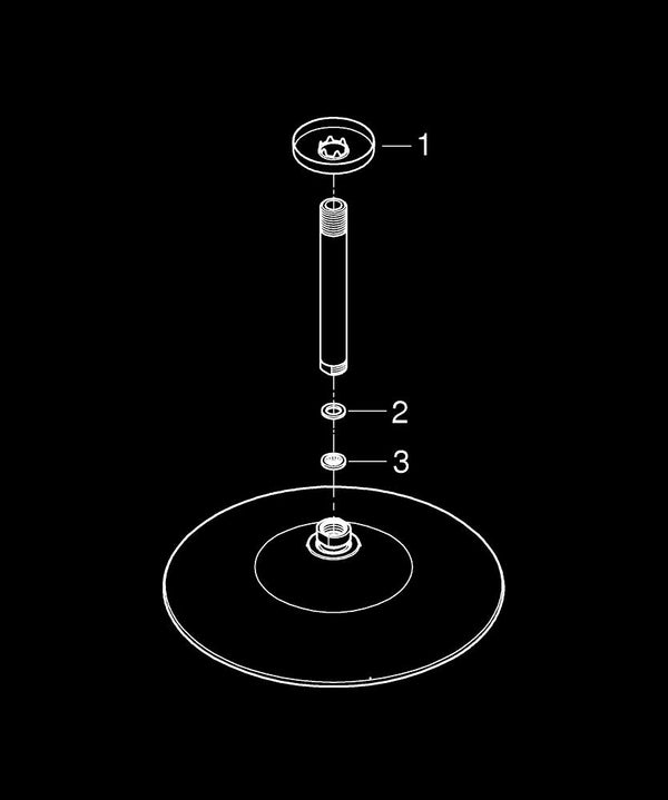 Grohe Euphoria 260 Tepe Duşu Seti 142 Mm, 3 Akışlı - 26461000