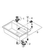 Grohe K700Kompozit Eviye - 31652AP0