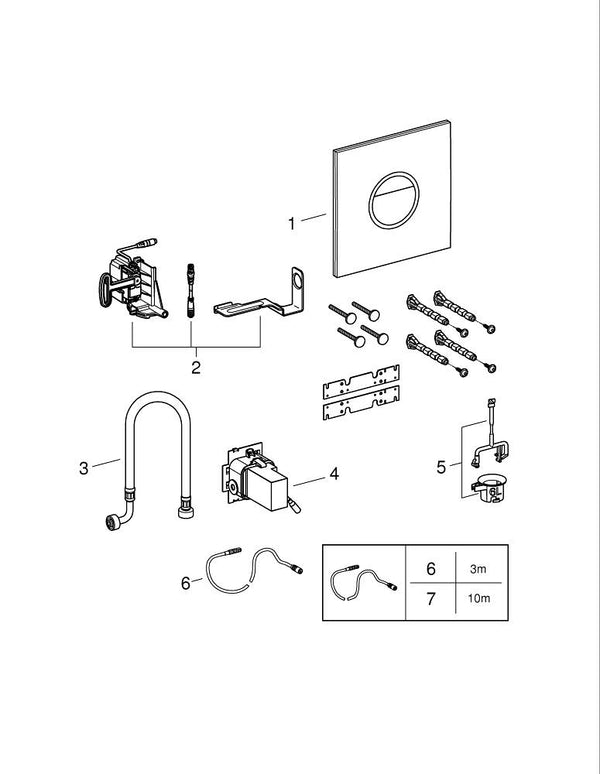 Grohe G R O H E  Ondus  Digitecture  Light Kumanda Paneli - 38915LS0
