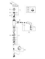 Grohe Eurosmart Tek Kumandalı Eviye Bataryası - 30305001