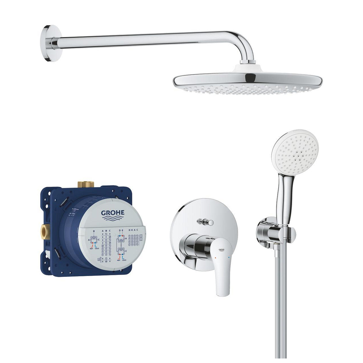 Grohe Eurosmart Tek Kumandalı Lavabo Bataryası  M- Boyut - 233242433