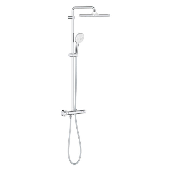 Grohe Tempesta  System 250  Cube Duvara Monte Termostatik Bataryalı Duş Sistemi - 26689001