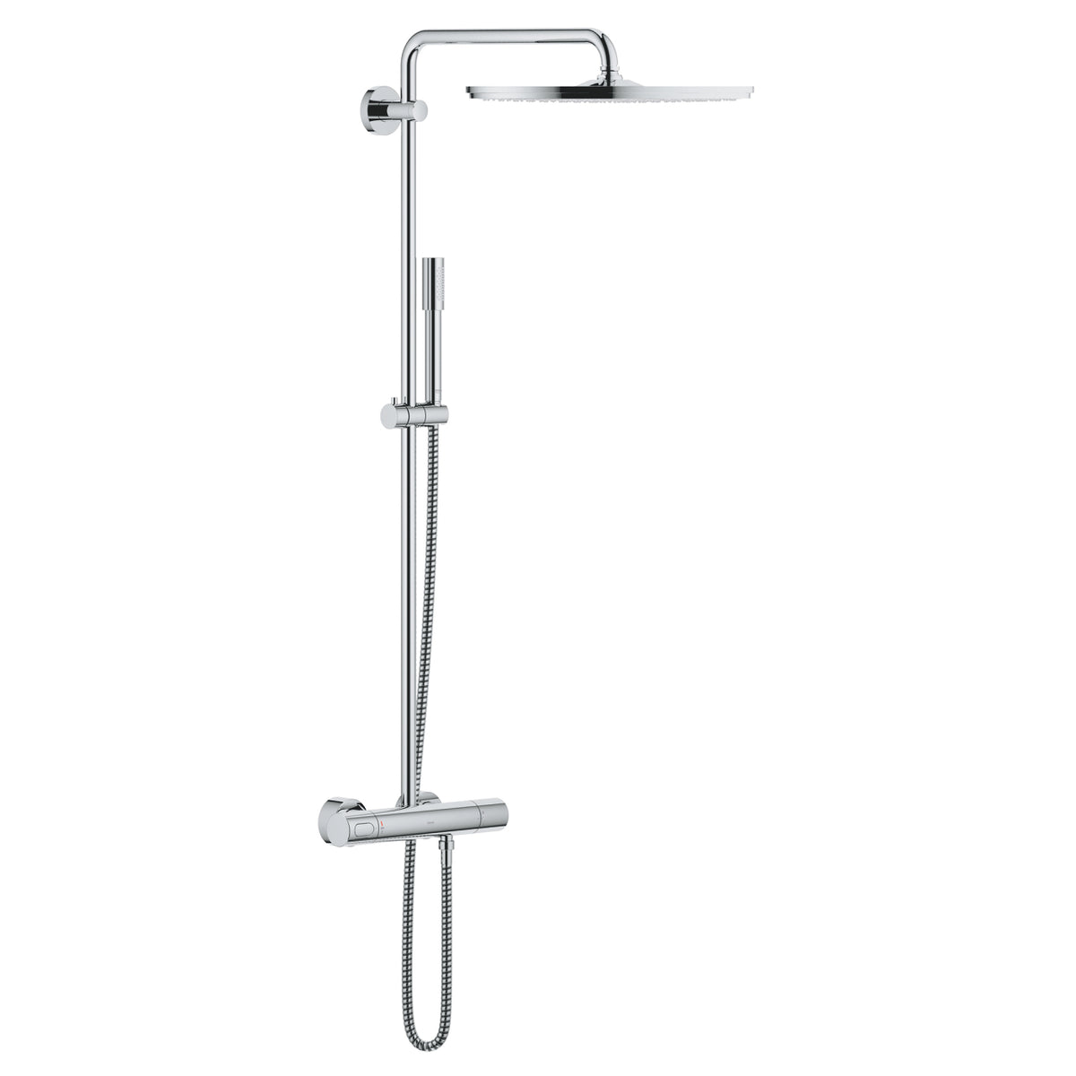 Grohe Rainshower  Smart Active 310 Duvara Monte Termostatik Bataryalı Duş Sistemi - 22119KF0