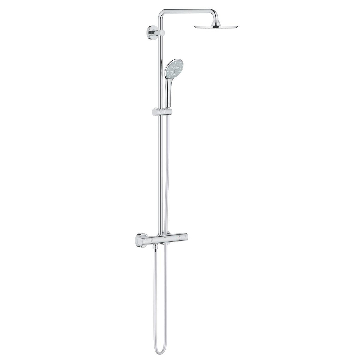 Grohe Euphoria  System 210 Duvara Monte Termostatik Bataryalı Duş Sistemi - 27964000