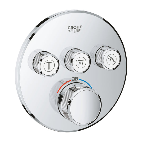 Grohe Smart Control3 Valfli Akış Kontrollü Ankastre Duş Bataryası - 29146000