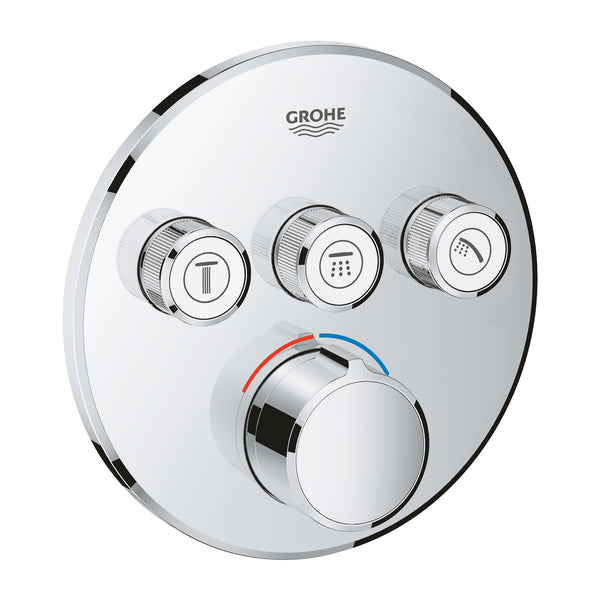 Grohe Smart Control3 Valfli Akış Kontrollü Ankastre Duş Bataryası - 29146000