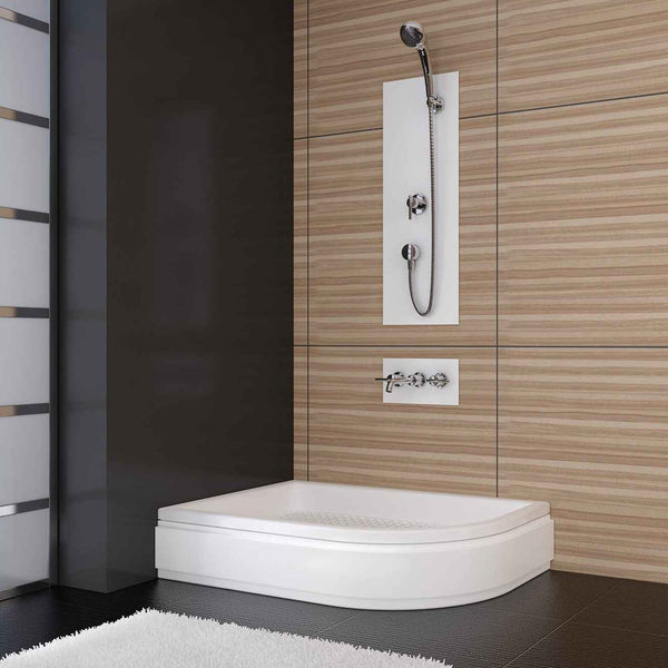 120x80x16 Asimetrik Sol Duş Teknesi