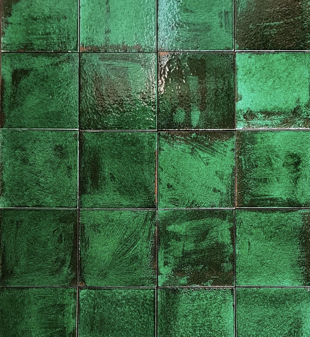 Art Mosaic Moss 10x10 El Yapımı Terracotta Seramik