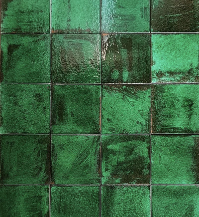 Art Mosaic Moss 10x10 El Yapımı Terracotta Seramik