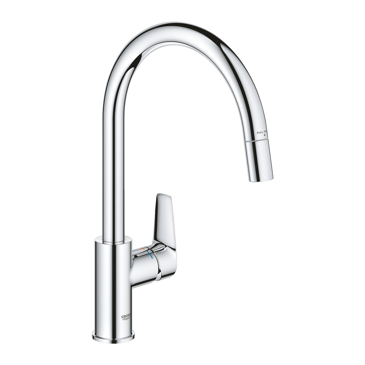 Grohe Bau Edge Tek Kumandalı Eviye Bataryası - 30536000