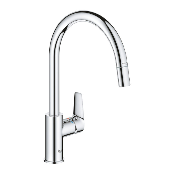 Grohe Bau Edge Tek Kumandalı Eviye Bataryası - 30536000