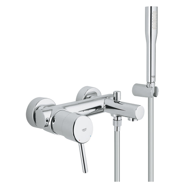 Grohe Concetto Tek Kumandalı Lavabo Bataryası 1/2″  L- Boyut - 32629002
