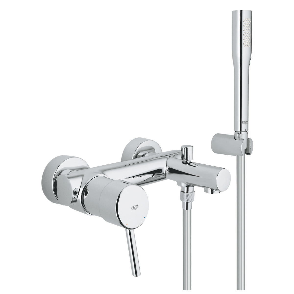Grohe Concetto Tek Kumandalı Lavabo Bataryası 1/2″  L- Boyut - 23739002
