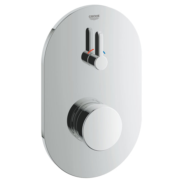 Grohe Eurosmart  Cosmopolitan  T Çift Su Girişli, Sıcaklık Sınırlayıcılı, Zaman Ayarlı Lavabo Bataryası - 36317000