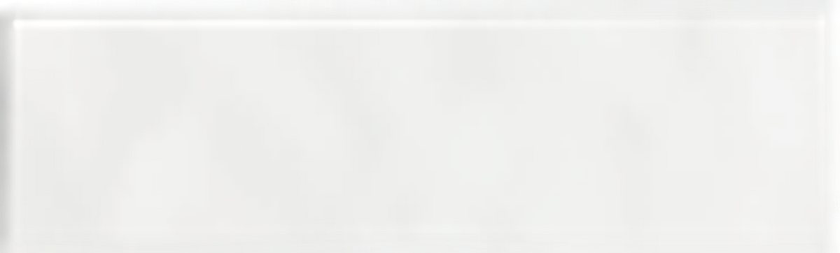 Art Mosaic Bumpy 5x20 / 2”x8” Super White Flat Glossy Duvar Karosu