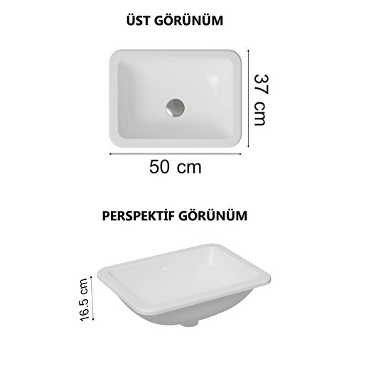 VitrA S20 Tezgahaltı Lavabo 5474B003-0618